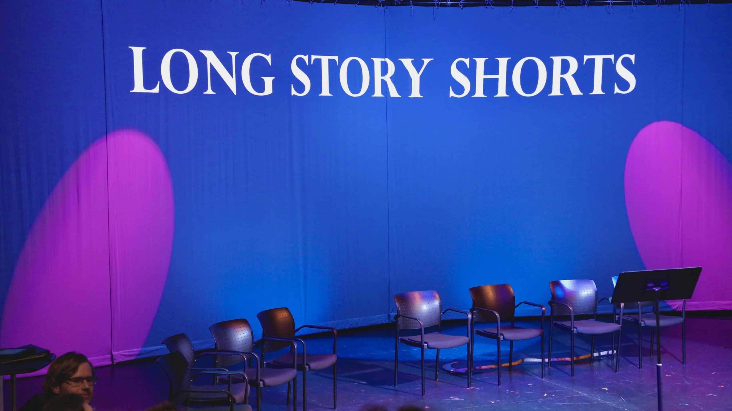 Long Story Shorts stage